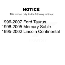 Load image into Gallery viewer, Front Wheel Bearing And Hub Assembly Pair For Ford Taurus Mercury Sable Lincoln