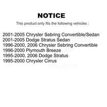 Load image into Gallery viewer, Front Wheel Bearing Hub Assembly Pair For Chrysler Sebring Dodge Stratus Cirrus