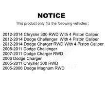 Load image into Gallery viewer, Front Wheel Bearing Hub Assembly Pair For Dodge Chrysler 300 Charger Challenger