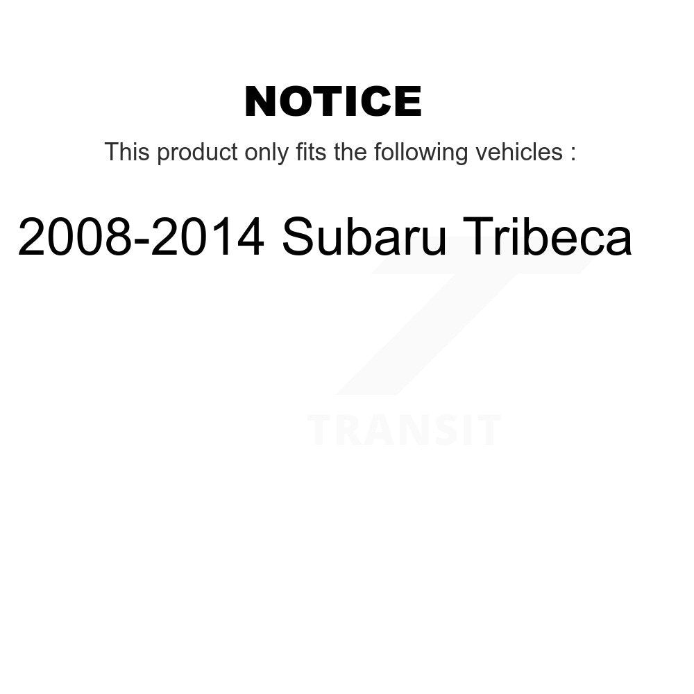 Front Wheel Bearing And Hub Assembly Pair For 2008-2014 Subaru Tribeca