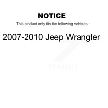 Load image into Gallery viewer, Front Wheel Bearing And Hub Assembly Pair For 2007-2010 Jeep Wrangler