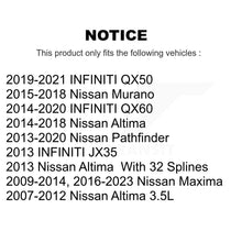 Load image into Gallery viewer, Front Wheel Bearing Hub Assembly Pair For Nissan Altima Maxima Pathfinder Murano