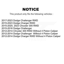 Load image into Gallery viewer, Front Wheel Bearing Hub Assembly Pair For Dodge Charger Challenger Chrysler 300