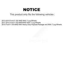 Load image into Gallery viewer, Front Wheel Bearing And Hub Assembly Pair For Ford F-150