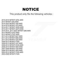 Load image into Gallery viewer, Front Wheel Bearing &amp; Hub Assembly Pair For INFINITI Q50 G37 QX50 EX35 FX35 G35