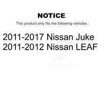 Load image into Gallery viewer, Front Wheel Bearing And Hub Assembly Pair For Nissan Juke Leaf LEAF