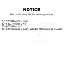Load image into Gallery viewer, Front Wheel Bearing And Hub Assembly Pair For Mazda 3 CX-3 Sport