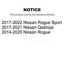 Load image into Gallery viewer, Front Wheel Bearing And Hub Assembly Pair For Nissan Rogue Sport Qashqai