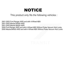 Load image into Gallery viewer, Front Wheel Bearing And Hub Assembly Pair For Ford Ranger Mazda B3000 B4000