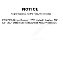 Load image into Gallery viewer, Front Wheel Bearing And Hub Assembly Pair For Dodge Dakota Durango
