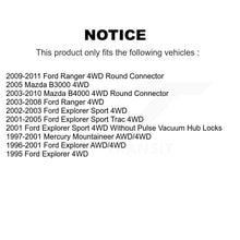 Load image into Gallery viewer, Front Wheel Bearing Hub Assembly Pair For Ford Ranger Explorer Sport Trac Mazda