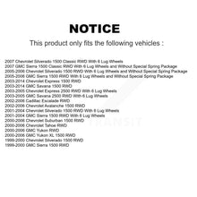 Load image into Gallery viewer, Front Wheel Bearing Hub Assembly Pair For Chevrolet Silverado 1500 GMC Tahoe XL