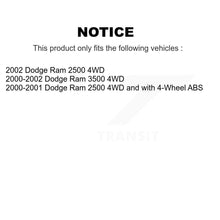 Load image into Gallery viewer, Front Wheel Bearing And Hub Assembly Pair For Dodge Ram 2500 3500