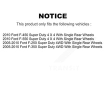 Load image into Gallery viewer, Front Wheel Bearing And Hub Assembly Pair For Ford F-250 Super Duty F-350 F-450