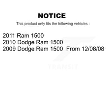 Load image into Gallery viewer, Front Wheel Bearing And Hub Assembly Pair For Dodge Ram 1500
