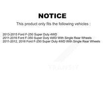 Load image into Gallery viewer, Front Wheel Bearing And Hub Assembly Pair For Ford F-250 Super Duty F-350 4WD