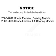 Load image into Gallery viewer, Rear Wheel Bearing Assembly Kit For Honda Element Module