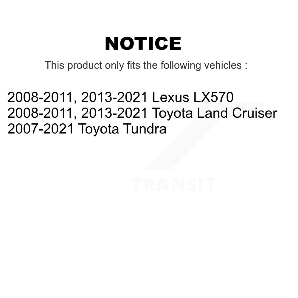 Rear Wheel Bearing Assembly Kit For Toyota Tundra