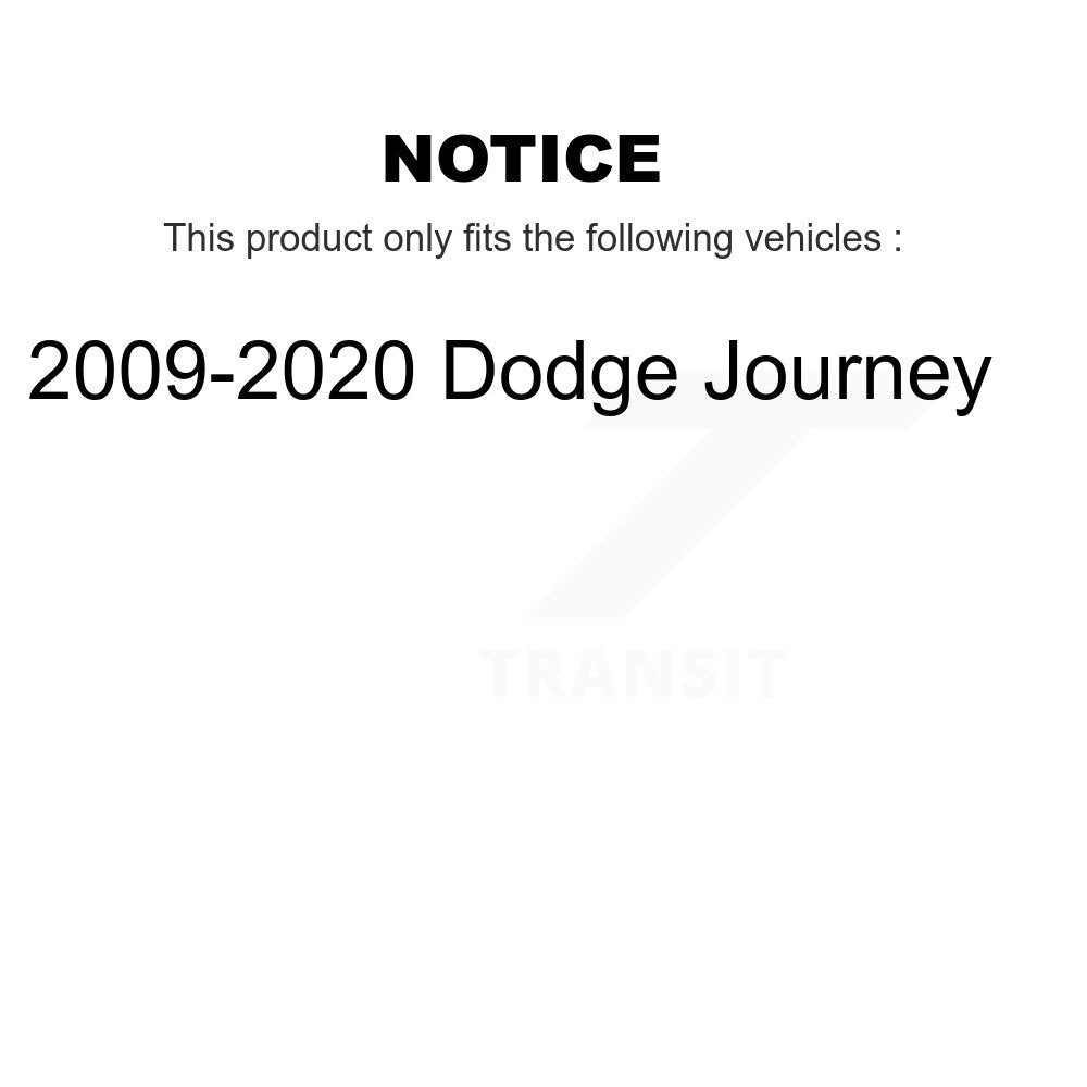 Rear Wheel Bearing And Hub Assembly Kit For 2009-2020 Dodge Journey