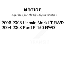 Load image into Gallery viewer, Front Wheel Bearing And Race Set Pair For Ford F-150 Lincoln Mark LT RWD