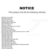 Load image into Gallery viewer, Front Wheel Bearing Pair For Ford Fusion Mazda 3 6 Lincoln MKZ Mercury Milan MPV