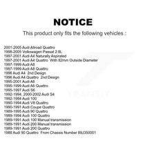 Load image into Gallery viewer, Front Wheel Bearing Pair For Volkswagen Passat Audi A4 Quattro Allroad A6 S4 A8