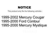 Load image into Gallery viewer, Front Wheel Bearing Pair For Ford Contour Mercury Cougar Mystique