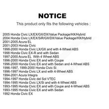 Load image into Gallery viewer, Front Wheel Bearing Pair For Honda Civic Acura Integra del Sol EL
