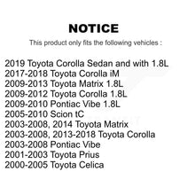 Load image into Gallery viewer, Front Wheel Bearing Pair For Toyota Corolla Matrix Pontiac Vibe Scion tC Celica