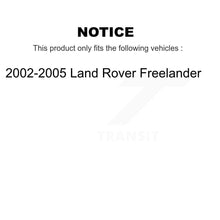 Load image into Gallery viewer, Front Wheel Bearing Pair For 2002-2005 Land Rover Freelander