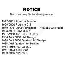 Load image into Gallery viewer, Front Wheel Bearing Pair For Porsche 911 Boxster Saab 900 Audi BMW 325iX 5000