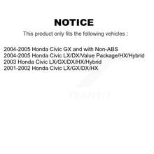 Load image into Gallery viewer, Rear Wheel Bearing And Hub Assembly Pair For Honda Civic