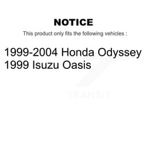 Load image into Gallery viewer, Rear Wheel Bearing And Hub Assembly Pair For Honda Odyssey Isuzu Oasis