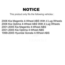 Load image into Gallery viewer, Rear Wheel Bearing And Hub Assembly Pair For Hyundai Sonata Kia Optima Magentis