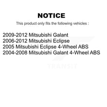 Load image into Gallery viewer, Rear Wheel Bearing And Hub Assembly Pair For Mitsubishi Galant Eclipse