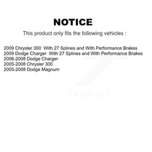 Load image into Gallery viewer, Rear Wheel Bearing And Hub Assembly Pair For Chrysler 300 Dodge Charger Magnum