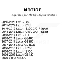 Charger l'image dans la galerie, Rear Wheel Bearing Hub Assembly Pair For Lexus IS250 IS350 GS350 GS300 GS430 RC
