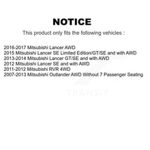 Load image into Gallery viewer, Rear Wheel Bearing And Hub Assembly Pair For Mitsubishi Lancer Outlander