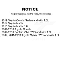 Load image into Gallery viewer, Rear Wheel Bearing &amp; Hub Assembly Pair For Toyota Corolla Matrix Pontiac Vibe iM