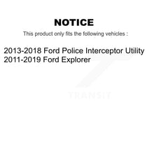 Load image into Gallery viewer, Rear Wheel Bearing And Hub Assembly Pair For Ford Explorer Police Interceptor