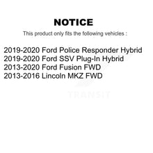 Load image into Gallery viewer, Rear Wheel Bearing &amp; Hub Assembly Pair For Ford Fusion Lincoln MKZ Police Hybrid