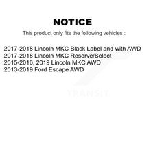 Load image into Gallery viewer, Rear Wheel Bearing And Hub Assembly Pair For Ford Escape Lincoln MKC