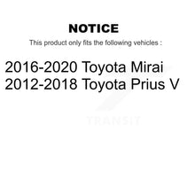 Load image into Gallery viewer, Rear Wheel Bearing And Hub Assembly Pair For Toyota Prius V Mirai