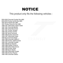 Load image into Gallery viewer, Rear Wheel Bearing &amp; Hub Assembly Pair For Chevrolet Cavalier Pontiac Sunfire Am