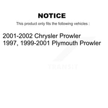 Load image into Gallery viewer, Rear Wheel Bearing And Hub Assembly Pair For Prowler Plymouth Chrysler