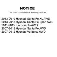 Load image into Gallery viewer, Rear Wheel Bearing &amp; Hub Assembly Pair For Hyundai Santa Fe Kia Sorento Sport XL