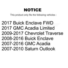 Load image into Gallery viewer, Rear Wheel Bearing And Hub Assembly Pair For Chevrolet Traverse GMC Acadia Buick