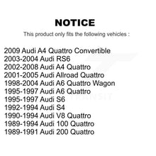 Charger l'image dans la galerie, Rear Wheel Bearing Pair For Audi A4 Quattro Volkswagen Passat A6 Allroad A8 RS6