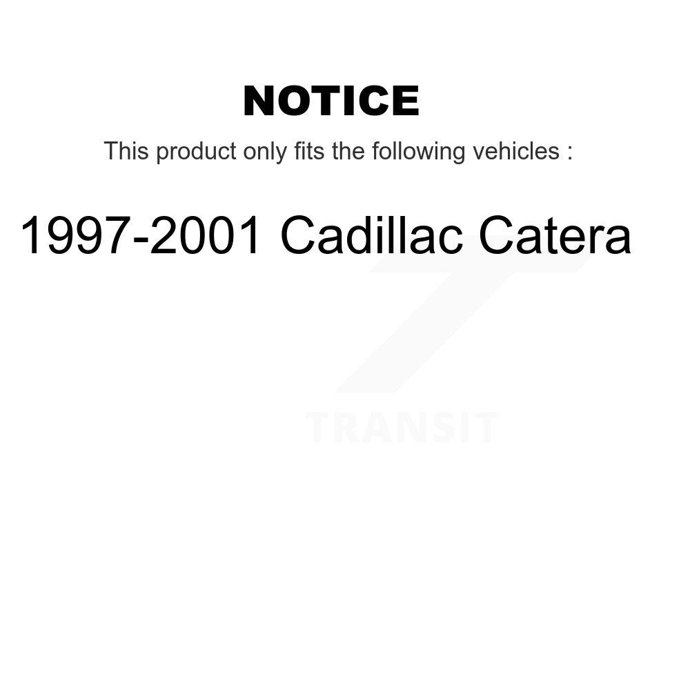 Rear Wheel Bearing Pair For 1997-2001 Cadillac Catera