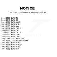 Charger l'image dans la galerie, Rear Wheel Bearing Pair For BMW X3 325i Z3 330Ci M3 330i 325xi Z4 740iL 740i Z8